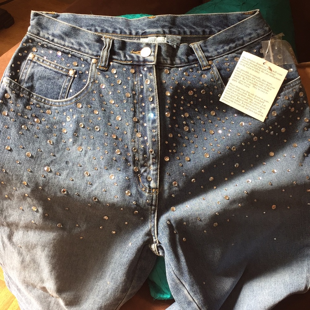 Rhinestone jeans